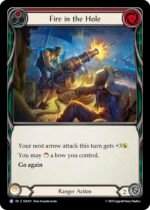 FLESH AND BLOOD TCG - SEA101 R Fire in the Hole