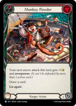FLESH AND BLOOD TCG - SEA102 R Monkey Powder