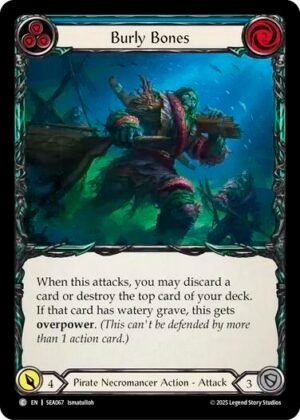 FLESH AND BLOOD TCG - SEA067 CRF Burly Bones (Blue)