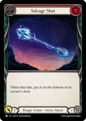 FLESH AND BLOOD TCG - SEA114 C Salvage Shot (Red)