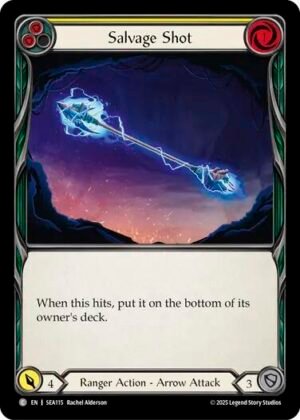 FLESH AND BLOOD TCG - SEA115 C Salvage Shot (Yellow)