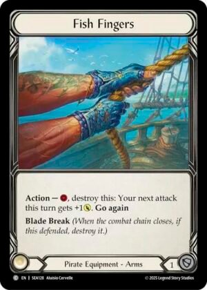 FLESH AND BLOOD TCG - SEA128 C Fish Fingers