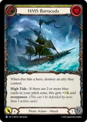 FLESH AND BLOOD TCG - SEA134 R HMS Barracuda