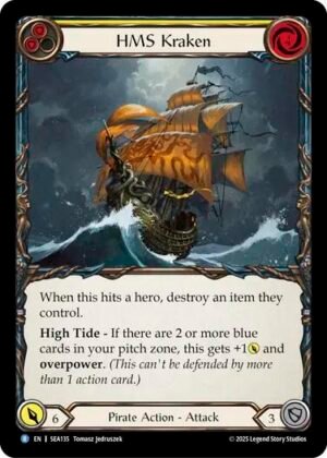 FLESH AND BLOOD TCG - SEA135 R HMS Kraken