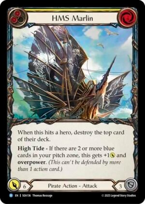 FLESH AND BLOOD TCG - SEA136 R HMS Marlin