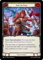 FLESH AND BLOOD TCG - SEA149 R Not so Fast