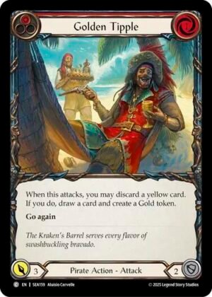 FLESH AND BLOOD TCG - SEA159 C Golden Tipple (Red)