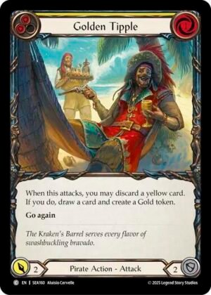 FLESH AND BLOOD TCG - SEA160 CRF Golden Tipple (Yellow)
