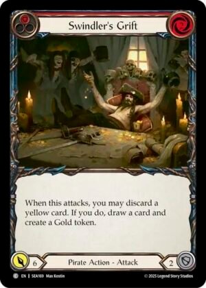 FLESH AND BLOOD TCG - SEA169 C Swindler's Grift (Red)