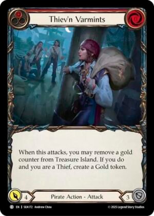 FLESH AND BLOOD TCG - SEA172 CRF Thiev'n Varmints