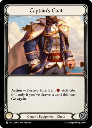 FLESH AND BLOOD TCG - SEA181 C Captain's Coat