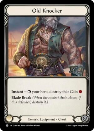 FLESH AND BLOOD TCG - SEA182 C Old Knocker