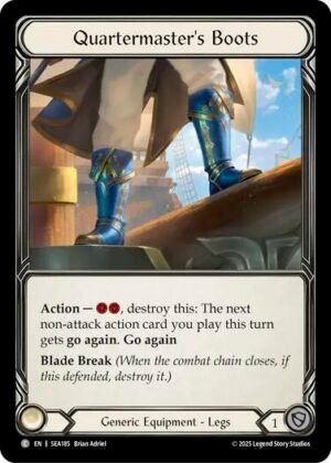 FLESH AND BLOOD TCG - SEA185 C Quartermaster's Boots