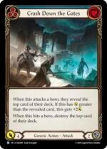 FLESH AND BLOOD TCG - SEA200 R Crash Down the Gates (Blue)