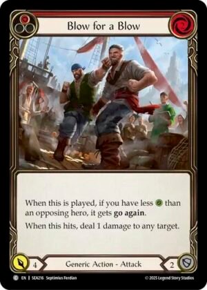 FLESH AND BLOOD TCG - SEA216 CRF Blow for a Blow
