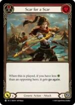 FLESH AND BLOOD TCG - SEA218 C Scar for a Scar (Red)