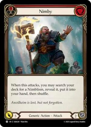 FLESH AND BLOOD TCG - SEA219 C Nimby (Red)