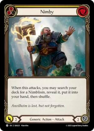 FLESH AND BLOOD TCG - SEA221 C Nimby (Yellow)