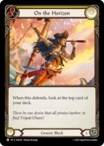 FLESH AND BLOOD TCG - SEA242 C On the Horizon (Yellow)