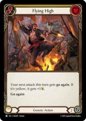 FLESH AND BLOOD TCG - SEA207 R Flying High (Yellow)