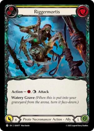 FLESH AND BLOOD TCG - SEA077 C Riggermortis