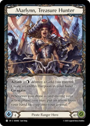FLESH AND BLOOD TCG - SEA082/SEA083 B Marlynn, Treasure Hunter/Marlynn