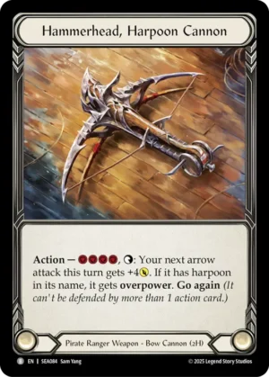 FLESH AND BLOOD TCG - SEA084/SEA094 B Hammerhead, Harpoon Cannon/Redspine Manta