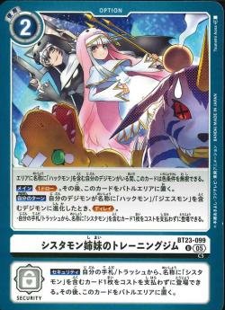 DCG - BT23-099 The Sistermon Sisters Training Gym C