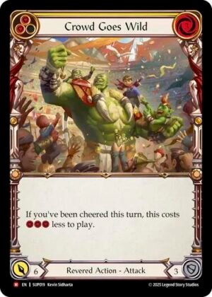 FAB TCG - SUP019 Crowd Goes Wild M