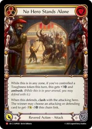 FAB TCG - SUP020 No Hero Stands Alone M