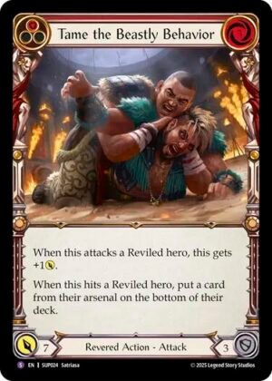 FAB TCG - SUP024 Tame the Beastly Behavior S
