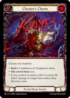 FAB TCG - SUP068 Cheater's Charm S