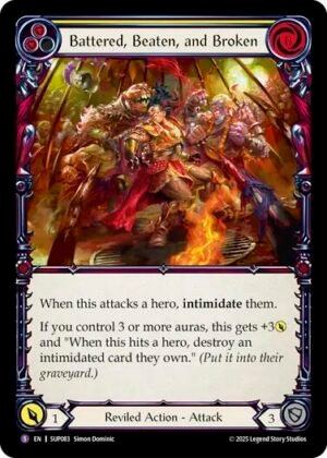 FAB TCG - SUP083 Battered, Beaten, and Broken S