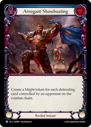 FAB TCG - SUP096 Arrogant Showboating R