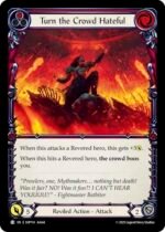 FAB TCG - SUP114 Turn the Crowd Hateful (Red) CRF