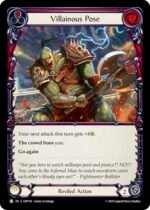 FAB TCG - SUP120 Villainous Pose (Red) CRF