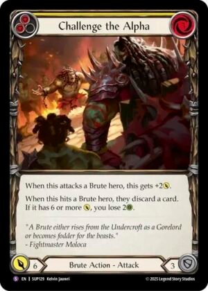 FAB TCG - SUP129 Challenge the Alpha SRF