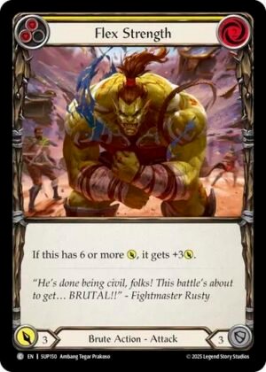 FAB TCG - SUP150 Flex Strength (Yellow) CRF