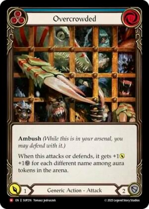 FAB TCG - SUP216 Overcrowded M