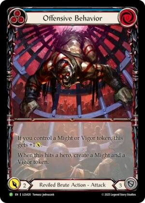 FAB TCG - LGS420 Offensive Behavior P