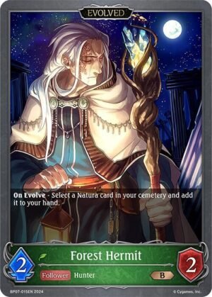 SHADOWVERSE EVOLVE - BP07-015EN Forest Hermit (Evolved) B