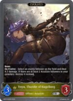 SHADOWVERSE EVOLVE - BP07-026EN Troya, Thunder of Hagelberg (Evolved) S