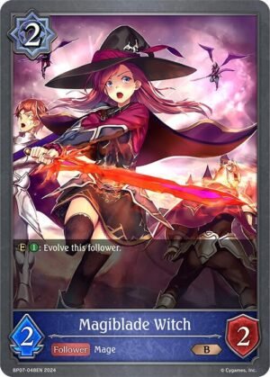 SHADOWVERSE EVOLVE - BP07-048EN Magiblade Witch B