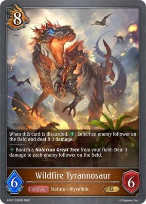 SHADOWVERSE EVOLVE - BP07-055EN Wildlife Tyrannosaur G