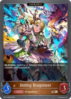 SHADOWVERSE EVOLVE - BP07-066EN Doting Dragoneer (Evolved) B