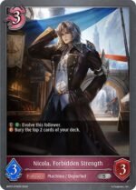 SHADOWVERSE EVOLVE - BP07-076EN Nicola, Forbidden Strength S