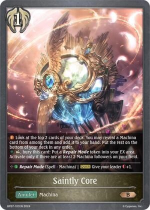 SHADOWVERSE EVOLVE - BP07-101EN Saintly Core B