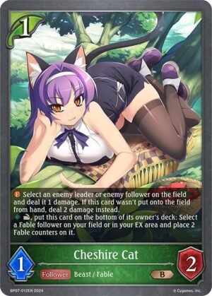 SHADOWVERSE EVOLVE - BP07-012EN Cheshire Cat B