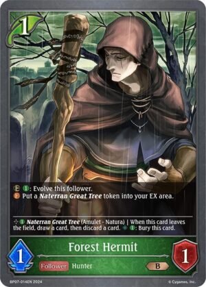 SHADOWVERSE EVOLVE - BP07-014EN Forest Hermit B