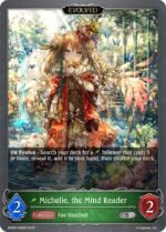 SHADOWVERSE EVOLVE - BP08-009EN Michelle, the Mind Reader (Evolved) S